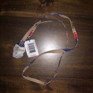 Vera Bradley lanyard